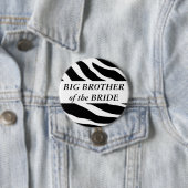 Big Brother van de Button van de bruiddans-Zebra (In situ)