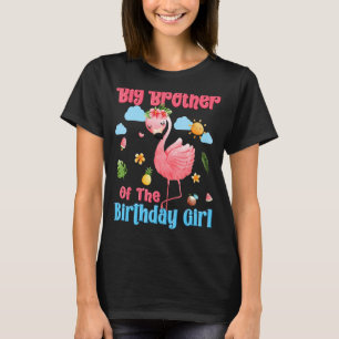 Big Brother van de geboorte meisjes tropisch gevie T-shirt