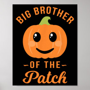 Big Brother van de pleister - pompoenfamilie Halow Poster