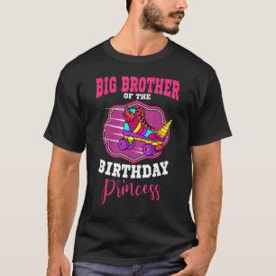 Big Brother van de Verjaardagsprinses Roller Schaa T-shirt