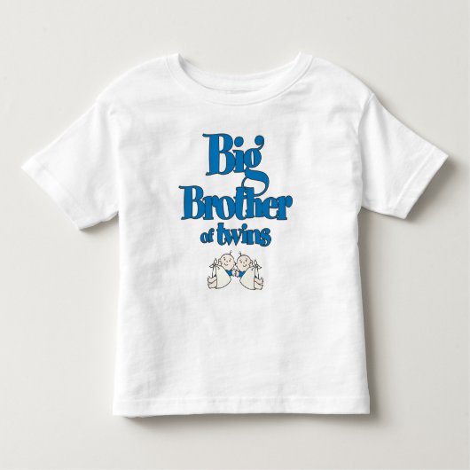 Big Brother van het Twin Boys T-shirt (Voorkant)