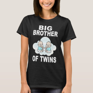 Big Brother van tweeling jongens ouder dan broer T-shirt