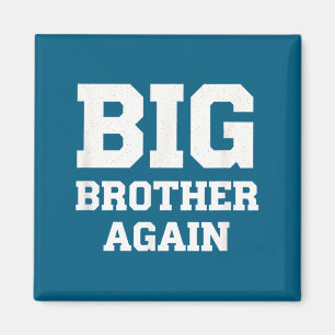 Big Brother Weer Aankondiging Voor Grafische Kunst Magneet