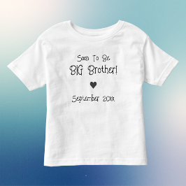 Big Brother Zwangerschapsaankondiging Kinder Shirts