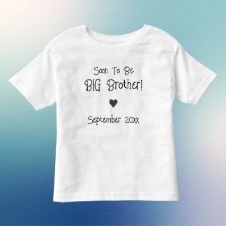 Big Brother Zwangerschapsaankondiging Kinder Shirts