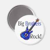 Big Brothers ROCK! Magneet (Voorkant / Achterkant)