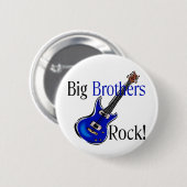 Big Brothers ROCK! Ronde Button 5,7 Cm (Voorkant /achterkant)
