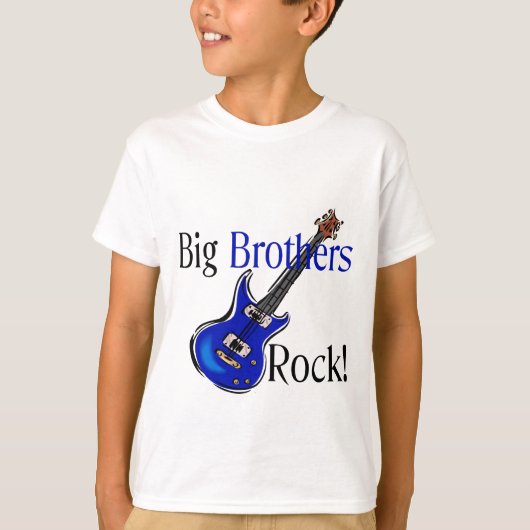Big Brothers ROCK! T-shirt (Voorkant)