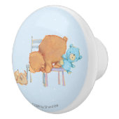 Big Brown Beer, Calico & diskettestation Share Two Keramische Knop (Rechts)