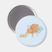 Big Brown Beer, Calico & diskettestation Share Two Magneet (Voorkant / Achterkant)