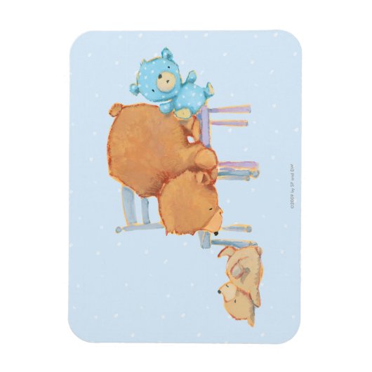 Big Brown Beer, Calico & diskettestation Share Two Magneet (Verticaal)