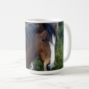 Big Brown Clydesdale Horse Koffiemok