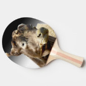 Big Brown Koe Face, Tafeltennisbatje (Zijkant)