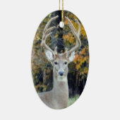 Big Buck Antlers-Ornament Keramisch Ornament (Rechts)