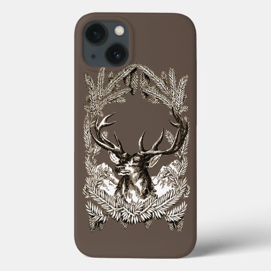 Big Buck Case-Mate iPhone Case (Achterkant)