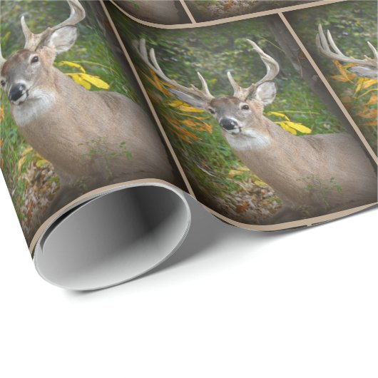 Big Buck Deer Cadeaupapier (Rol Hoek)