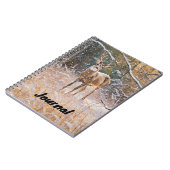 Big Buck Deer Snow Art Carnet Journal (Côté gauche)