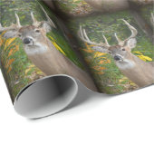 Big Buck in het bos Cadeaupapier (Rol Hoek)
