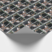 Big Buck in Window Cadeaupapier (Hoek)