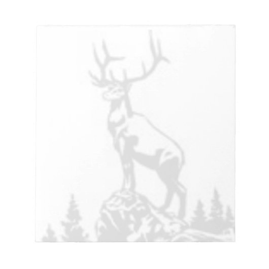 Big Buck Notitieblok (Voorkant)