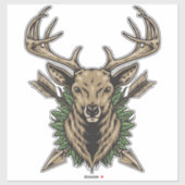 Big Buck Sticker (Vel)