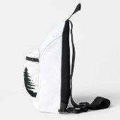 Big Buck Tussen Pine Trees Sling Bag (Rechts)