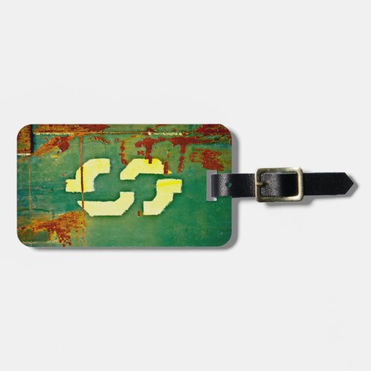 Big Bucks Bagagelabel (Voorkant horizontaal)