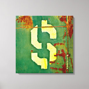 Big Bucks Canvas Afdruk