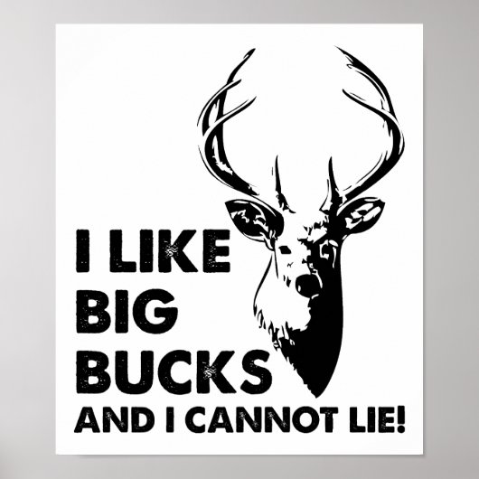 Big Bucks Funny Poster (Voorkant)