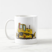 Big Bulldozer Dozer Coffee Mok (Links)