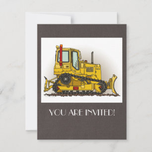 Big Bulldozer Dozer Kaart