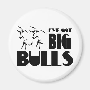 Big Bulls - Funny Farmer Magneet