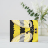 Big Bumble Bee Briefkaart (Staand voorkant)