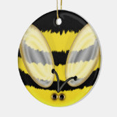 Big Bumble Bee Keramisch Ornament (Links)