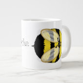 Big Bumble Bee Personalized Jumbo Mug (Devant droit)