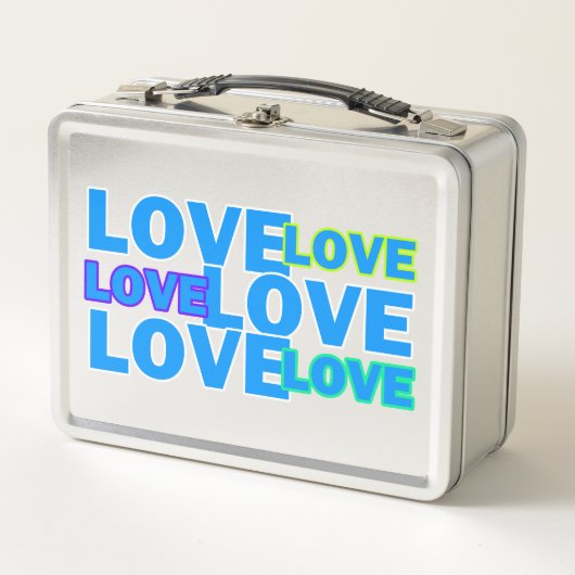 Big Bunch O' Bliss Metal Lunch Box (Voorkant)