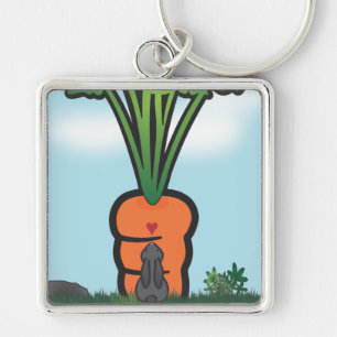 Big Bunneh Carrot Sleutelhanger