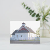 Big Burning School, Bad Ax, MI Briefkaart (Staand voorkant)