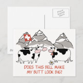 Big Butt Briefkaart (Voorkant / Achterkant)