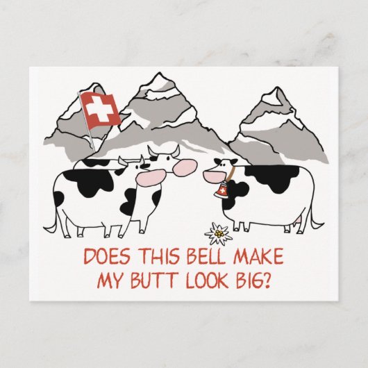 Big Butt Briefkaart (Voorkant)