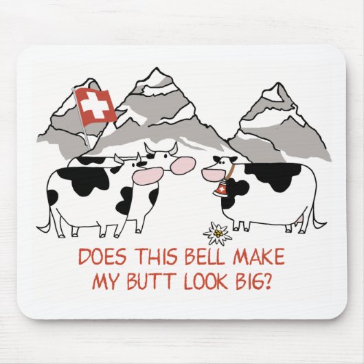 Big Butt Mousepad Muismat (Voorkant)