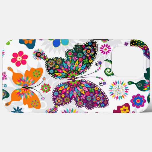 Big Butterfly iPhone | coque iphone-Mate de papill (Verso (horizontal))