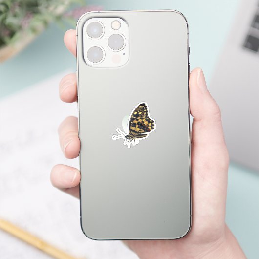  Big butterfly, vinyl sticker (Téléphone)