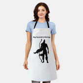 Big Carnivore Energy All-Over Print Schort (Gedragen)