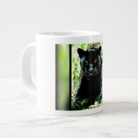 Big Cat-modellen: Green Eyed Black Panther