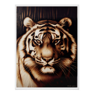 Big Cat Square Onderzetter Set Perfect Poster