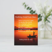 Big Catch Briefkaart (Staand voorkant)