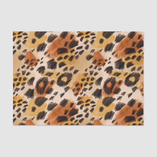Big Cats Animal Print Tissuepapier (Voorkant)