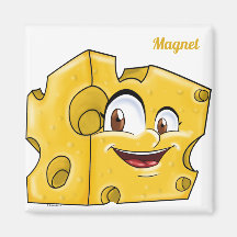 Big Cheese - Grappig geel cartoon karakter