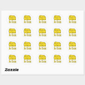 Big Cheese Ronde Sticker (Vel)